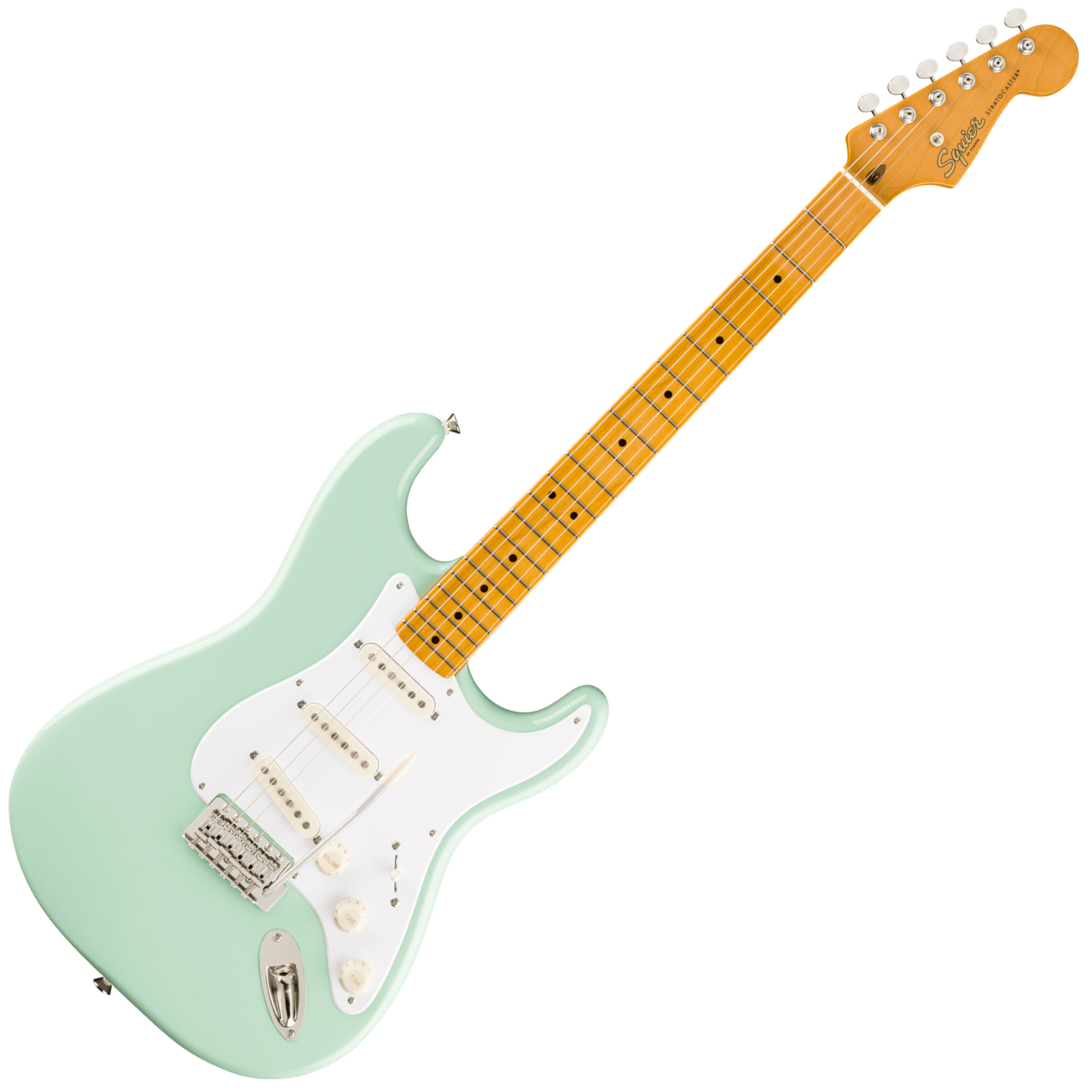 SQUIER スクワイヤー FSR Classic Vibe 50s Stratocaster Surf Green 限定 ストラトキャスター SFG  エレキギター by フェンダー 送料無料! | ワタナベ楽器店 ONLINE SHOP