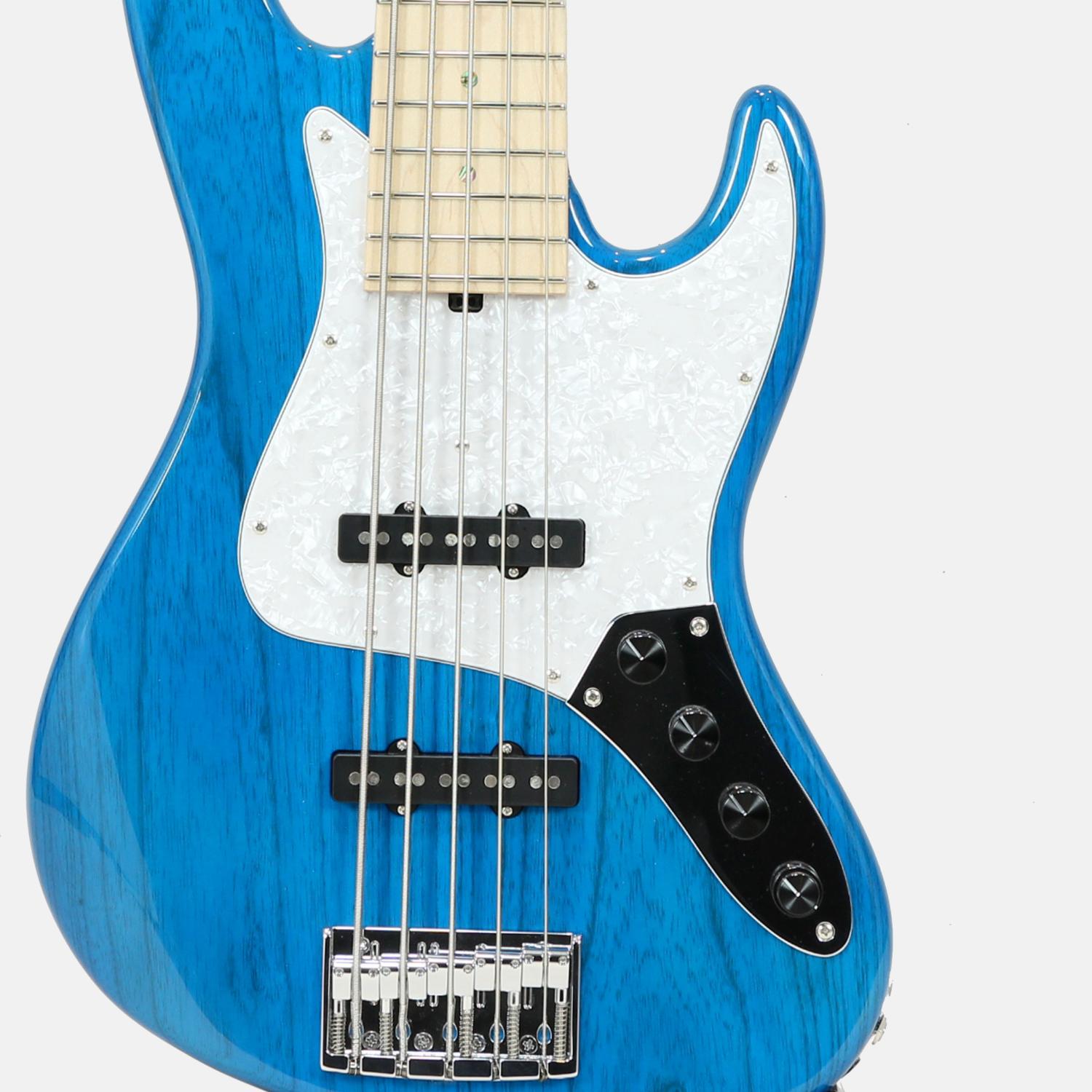 Red House Guitars Seeker J/5 ASH/M Trans Blue 国産 5弦ベース オーダーモデル 送料無料! |  ワタナベ楽器店 ONLINE SHOP