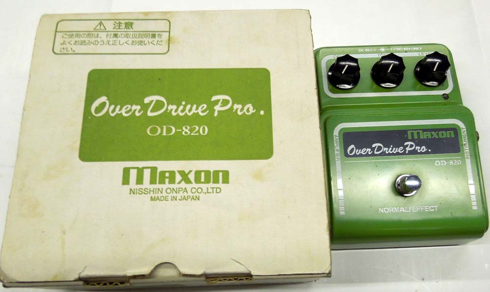 Maxon ( マクソン ) OD-820 Over Drive Pro. | ワタナベ楽器店 大阪店