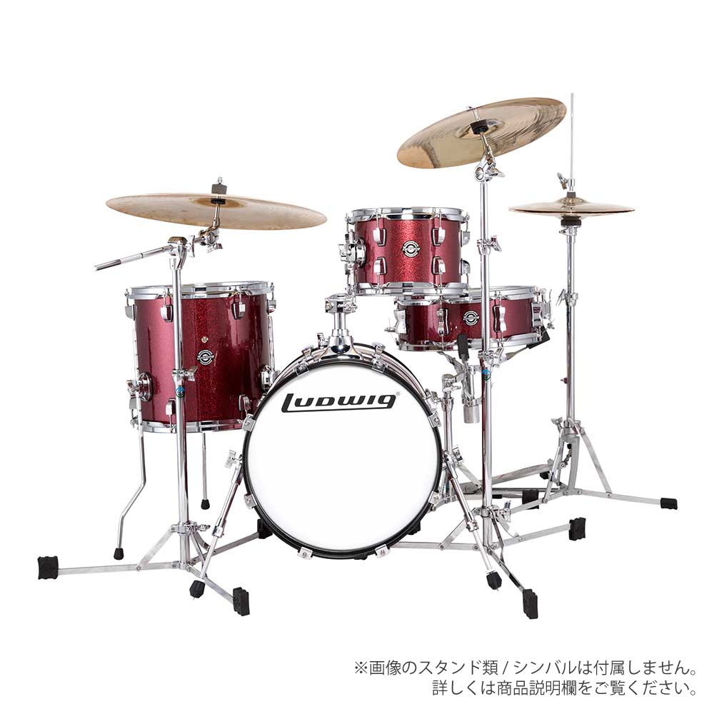 LUDWIG ( ラディック ) LC179X 025 BREAK BEATS WINE RED SPARKLE