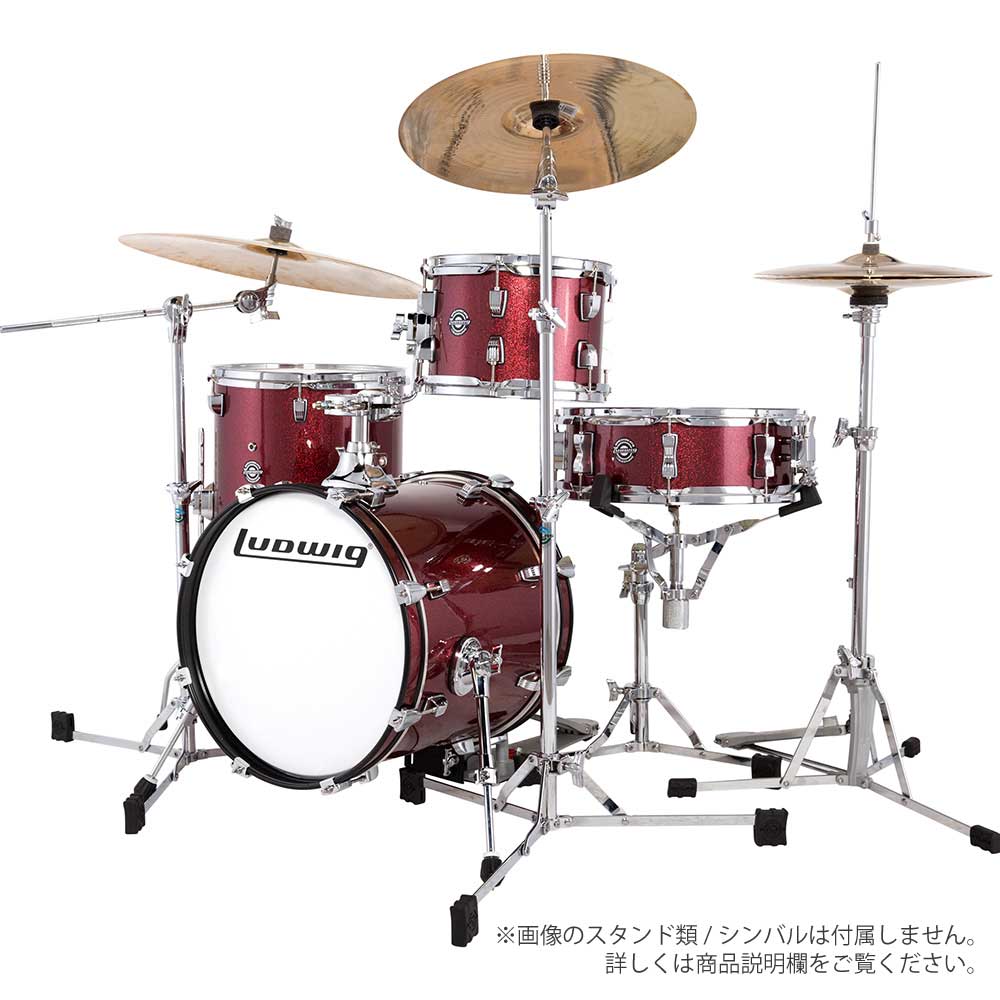 LUDWIG ( ラディック ) LC179X 025 BREAK BEATS WINE RED SPARKLE