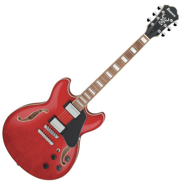 Ibanez アイバニーズ AS73 TCD セミアコ エレキギター Transparent Cherry Red