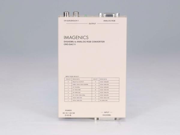 IMAGENICS イメージニクス CRO-DAC11 ◆ DVI（HDMI）入力 アナログRGBコンバーター
