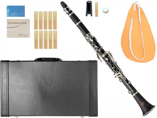 MAXTONE マックストーン CL-40 B♭ クラリネット 樹脂製 プラスチック 管楽器 Bb clarinet セット F　北海道 沖縄 離島不可