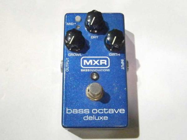 MXR エムエックスアール M-288 Bass Octave Deluxe ☆ 重圧なサウンドを演出するオクターブペダルがUSED入荷
