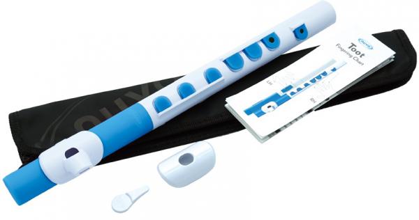 NUVO ヌーボ TooT ホワイト ブルー N430TWBL トゥート プラスチック フルート系 横笛 管楽器 白色 水色 white blue 本体 WH/BL　北海道 沖縄 離島不可