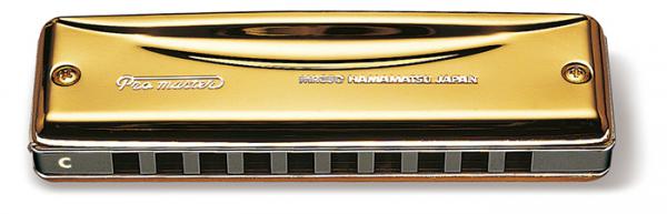 SUZUKI スズキ 【 High-G 】 Pro master MR-350G プロマスター ゴールド 10穴 ブルースハーモニカ テンホールズ 単音 ハーモニカ アルミボディ メジャー ダイアトニック