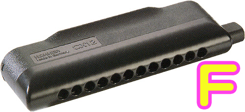 HOHNER ホーナー CX12 Black クロマチックハーモニカ F調 7545/48B CX-12 ブラック 12穴 chromatic harmonica スライド式 ハーモニカ　北海道 沖縄 離島不可