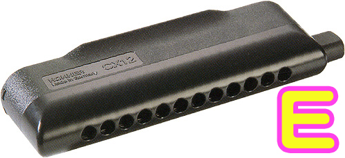HOHNER ホーナー CX12 Black クロマチックハーモニカ E調 7545/48B CX-12 ブラック 12穴 chromatic harmonica スライド式 ハーモニカ　北海道 沖縄 離島不可