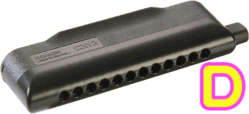 HOHNER ホーナー CX12 Black クロマチックハーモニカ D調 7545/48B CX-12 ブラック 12穴 chromatic harmonica スライド式 ハーモニカ　北海道 沖縄 離島不可