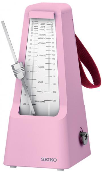 SEIKO セイコー SPM400 チェリーピンク C 振り子式 メトロノーム おもり 据置き式 ピンク 楽器 SPM-400 metronome pink