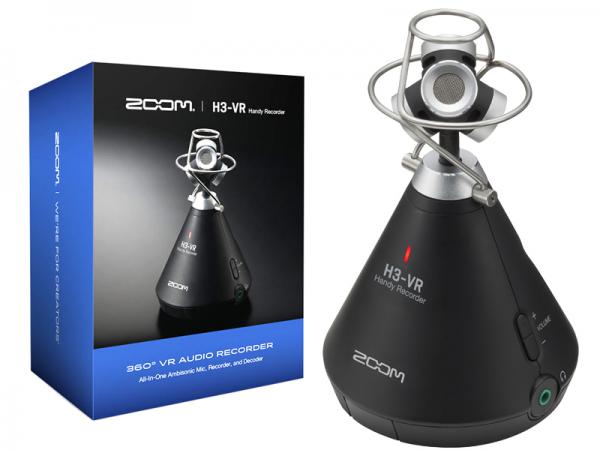 ZOOM ズーム H3-VR 360度 VR ハンディーレコーダー