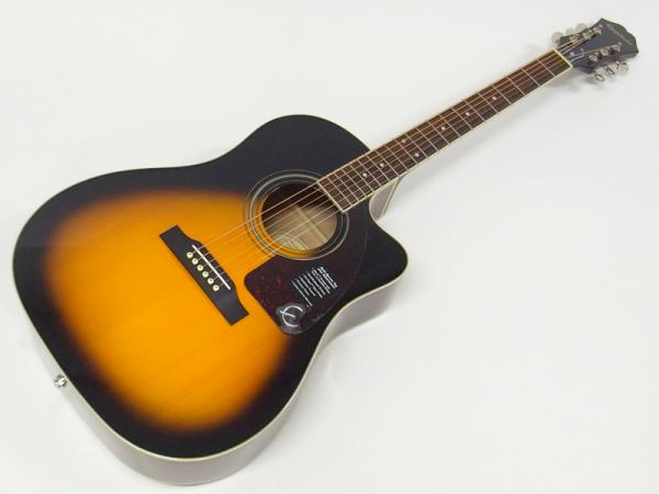 Epiphone ( エピフォン ) AJ-220SCE（VS) AGスタートパック10点セット