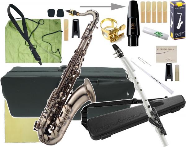 J Michael Jマイケル TN-1100GM テナーサックス ガンメタリック 管楽器 gun metal tenor saxophone セット C　北海道 沖縄 離島不可