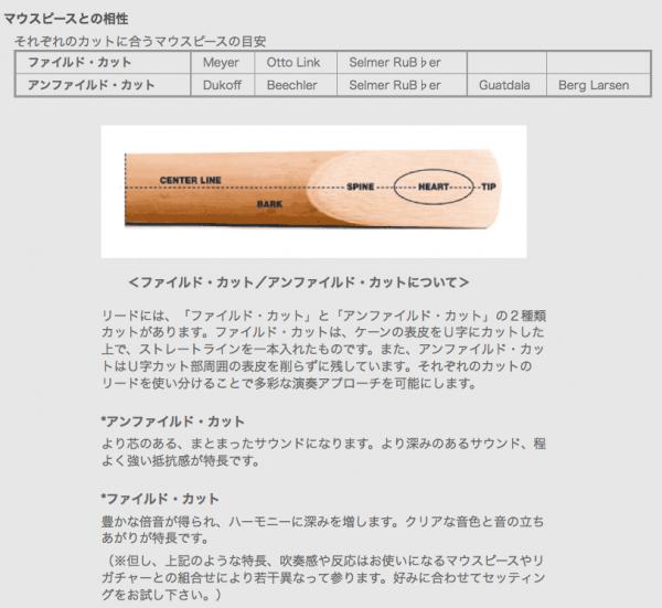 D'Addario Woodwinds ( ダダリオ ウッドウィンズ ) RRS10ASX2H セレクトジャズ アンファイルドカット アルトサクソフォン  リード 2H 10枚入り LRICJZSUAS2H ハード Jazz Select alto UF | ワタナベ楽器店 ONLINE SHOP