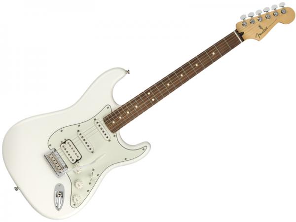 Fender フェンダー Player stratocaster HSS （Polar White /PF ）【MEX ストラトキャスター 】
