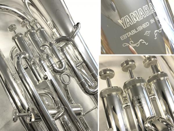 YAMAHA ヤマハ YEP-621S ユーフォニアム 銀メッキ 4ピストン 太管 Euphonium 本体 日本製 管楽器 Schilke BACH  マウスピース セット D 北海道 沖縄 離島不可 送料無料! | ワタナベ楽器店 ONLINE SHOP