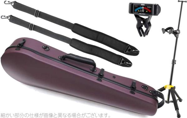 Carbon Mac カーボンマック CFA-2 サテン ビオラ ケース S-ROSE ローズ ハードケース  viola cases satin rose  DS571BB AW-LT100V セット B　北海道 沖縄 離島 代引き不可