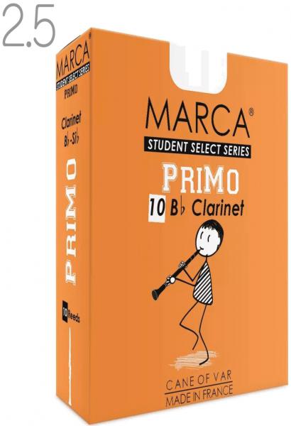 MARCA マーカ プリモ B♭ クラリネット リード 2.5 10枚入 1箱 clarinet student reed PRIMO 2-1/2　北海道 沖縄 離島不可