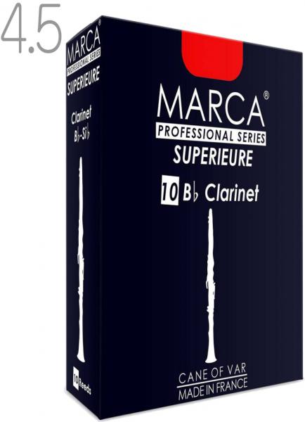 MARCA マーカ スペリアル B♭ クラリネット 4.5 リード 10枚入り 1箱 Bb clarinet professional reed SUPERIEURE フランス製 4-1/2　北海道 沖縄 離島不可