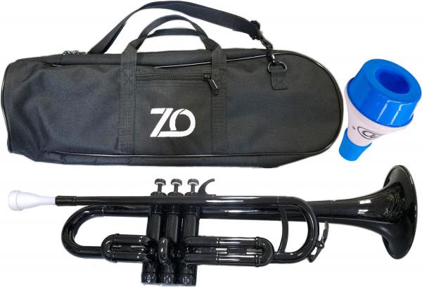 ZO ゼットオー TP-05BK トランペット ブラック ミュート セット ブルー 調整品 アウトレット プラスチック 管楽器 black trumpet mute set　北海道 沖縄 離島不可