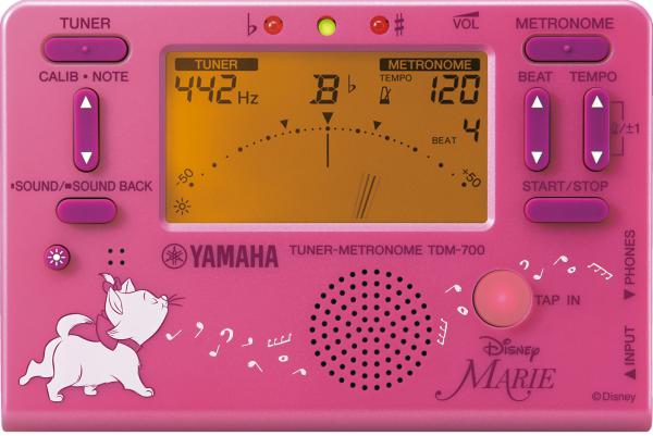 Yamaha ヤマハ Tdm700dmre マリーちゃん ヴィヴィッド ピンク チューナーメトロノーム ディズニー クロマチックチューナー メトロノーム 北海道不可 沖縄不可 離島不可 ワタナベ楽器店 Online Shop