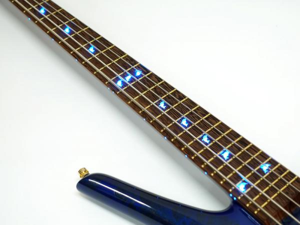 Warwick ワーウィック Customshop Dolphin Pro Ⅰ 5st Custom / Storm Galaxy Dark Blue  < Used / 中古品 > | ワタナベ楽器店 大阪店