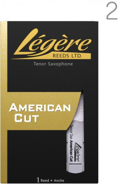 Legere レジェール 2番 テナーサックス リード アメリカンカット 交換チケット 樹脂 プラスチック B♭ Tenor Saxophone American Cut reeds 2.0