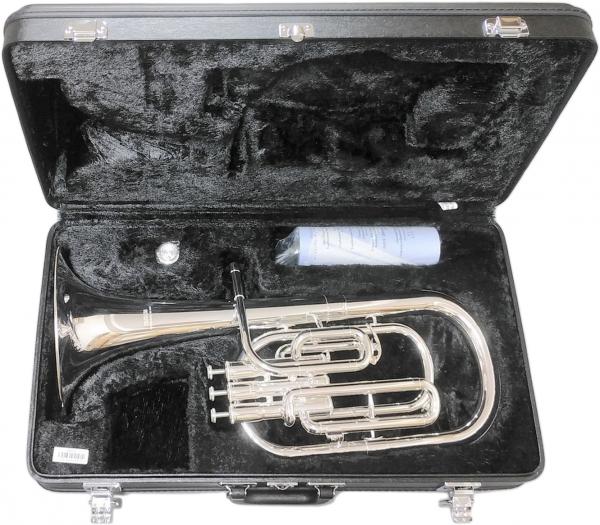 YAMAHA ヤマハ YAH-203S アルトホルン 銀メッキ 正規品 E♭ 3ピストン 管楽器 Eb alto horn AH-38D4 セット  北海道 沖縄 離島不可 送料無料! | ワタナベ楽器店 ONLINE SHOP