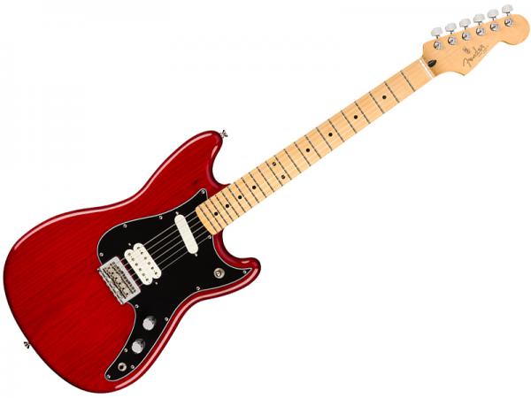 Fender フェンダー Player Duo Sonic HS Crimson Red Transparent 【プレイヤー デュオ・ソニック MEX   】