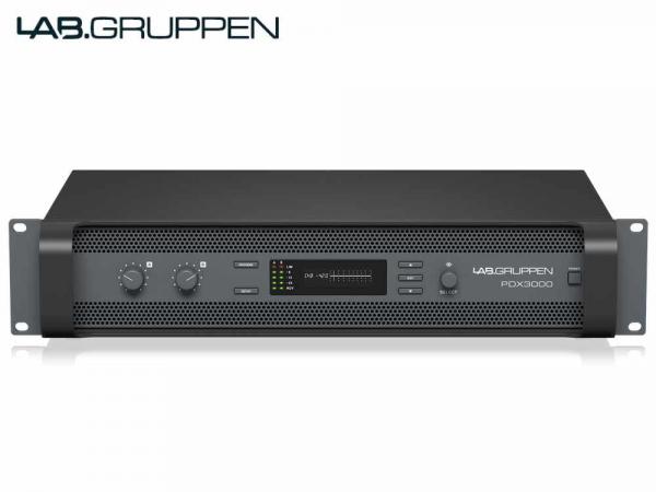 LAB GRUPPEN ラブグルッペン PDX3000 ◆ 2チャンネル x 1500W パワーアンプ  DSP搭載 スピコン端子