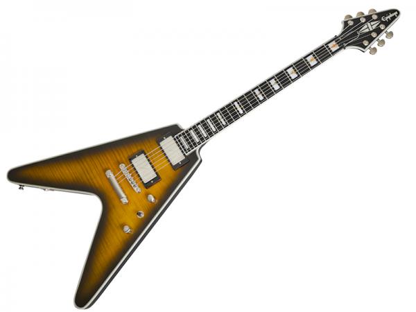 Epiphone ( エピフォン ) Flying V Prophecy Yellow Tiger Aged Gloss ...