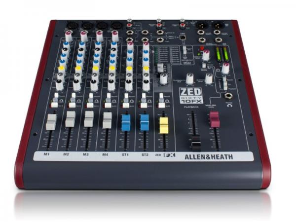 ALLEN&HEATH USB・高品位エフェクト搭載・コンパクト・ミキサー ZED