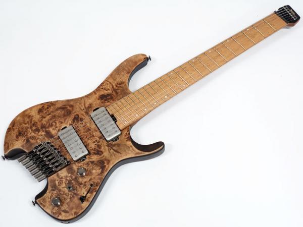Ibanez アイバニーズ QX527PB ABS ヘッドレス 7弦 ギター SPOT生産品 Antique Brown Stained