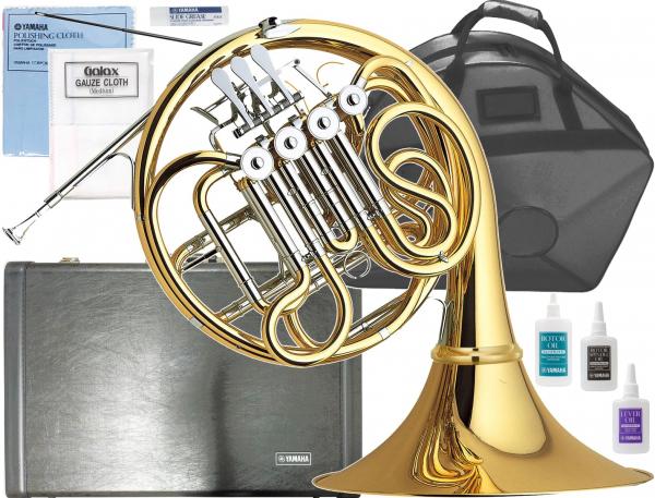 YAMAHA ヤマハ YHR-567D フレンチホルン デタッチャブル フルダブルホルン 管楽器 Full double French horn セミハードケース セット B　北海道 沖縄 離島不可
