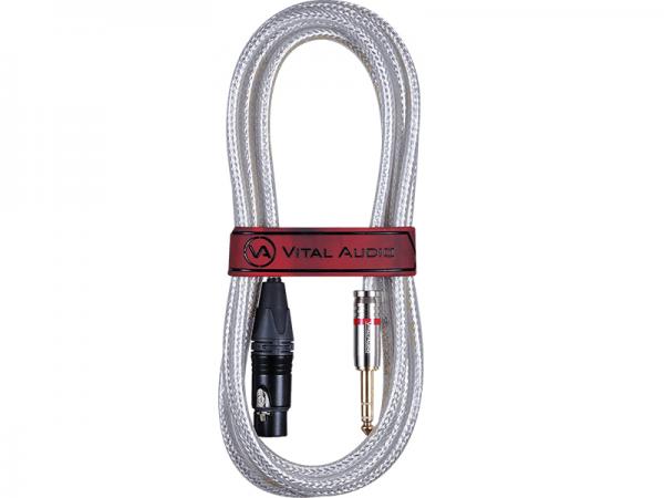 VITAL AUDIO バイタルオーディオ VAB-0.5m 3FX / 3P・3FX / 3P-TRS：for Audio I/O to Monitor Speakers Line Cable