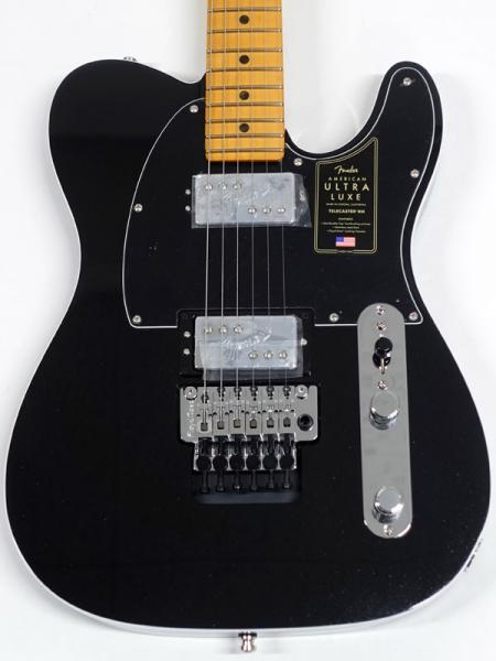 Fender フェンダー American Ultra Luxe Telecaster Floyd Rose HH Mystic Black 【USA テレキャスター  フロイドローズ搭載 エレキギター WO 】 送料無料! | ワタナベ楽器店 ONLINE SHOP