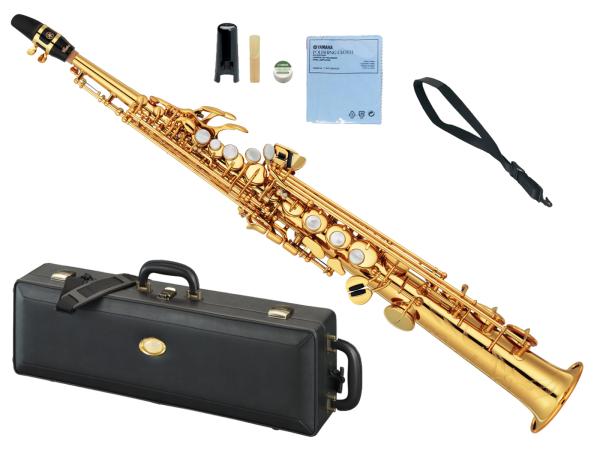 YAMAHA ヤマハ YSS-82Z ソプラノサックス カスタムZ ラッカー ゴールド カーブドネック Soprano saxophone gold Custam Z 管楽器　北海道 沖縄 離島不可