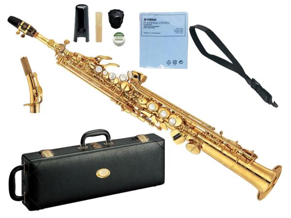 YAMAHA ヤマハ YSS-875EXHG ソプラノサックス カスタムEX ラッカー ゴールド Hi-G Soprano saxophone gold Custam EX HG High G　北海道 沖縄 離島不可