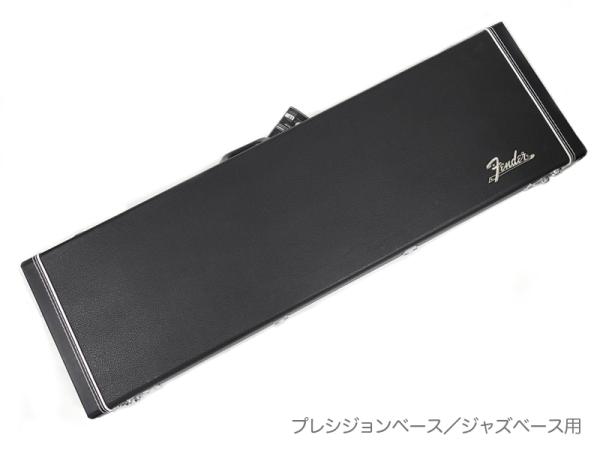 Fender フェンダー Classic Series Wood Case Precision Bass / Jazz Bass Black ベース用ハードケース エレキベース プレシジョンベース ジャズベース 