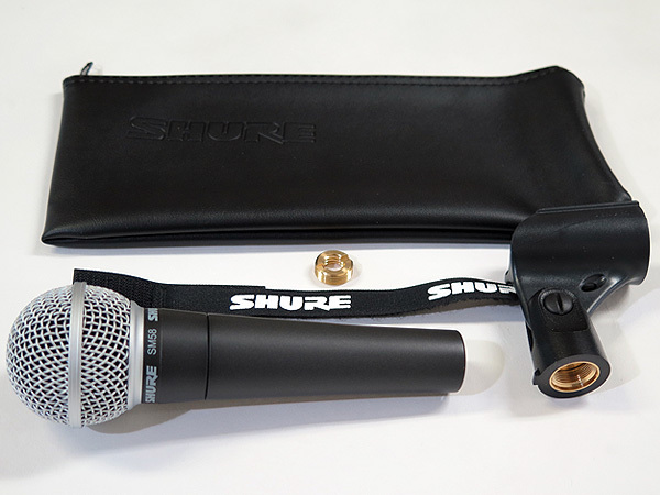 SHURE ( シュア ) SM58-LCE + Xvive XV-U3 ポータブルワイヤレスマイク