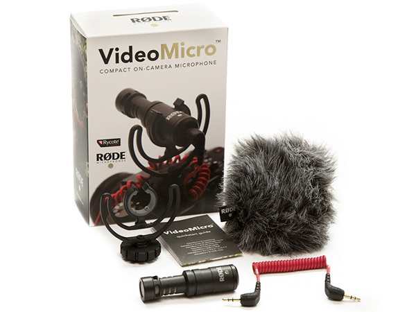 RODE ロード VideoMicro ◆ 小型・軽量マイク ビデオマイクロ