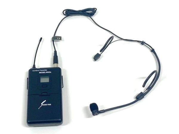 サウンドピュア ワイヤレスマイク 2CH受信機 B帯 SP-W-9000 （ヘッド 