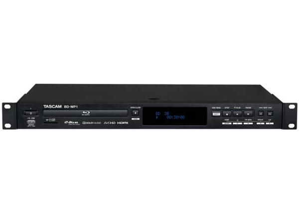 TASCAM タスカム BD-MP1 ◆ 業務用ブルーレイプレーヤー ブルーレイのほかDVD、CD、SDカード、USBメモリの再生が可能