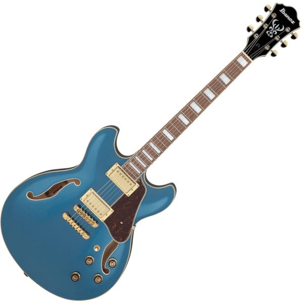 Ibanez アイバニーズ AS73G PBM セミアコ エレキギター  Prussian Blue Metallic HOLLOW BODY SPOT生産モデル  