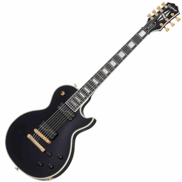 Epiphone エピフォン Matt Heafy Les Paul Custom Origins  Ebony 7-String 7弦ギター レスポール・カスタム マシュー・キイチ・ヒーフィー