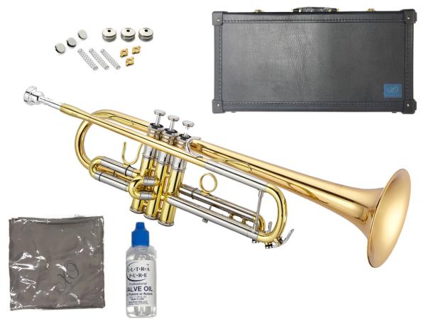 XO エックスオー 1602RGB トランペット ラッカー ゴールド ゴールドブラス リバース式主管抜差管 管楽器 B♭ Trumpet gold　北海道 沖縄 離島不可