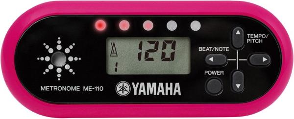 YAMAHA ヤマハ ME-110RA ラズベリー ピンク 電子 メトロノーム 軽量 スリムタイプ ME-110 electronic metronome raspberry　北海道 沖縄 離島不可