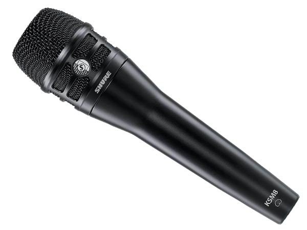 SHURE シュア KSM8/B (ブラック) ◇ ダイナミックマイク カーディオイド | ワタナベ楽器店 京都デジタル＆ドラム館