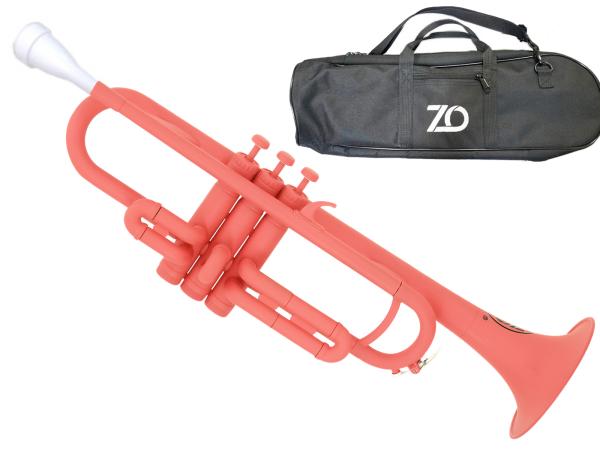 ZO ゼットオー トランペット TP-14 ピンク 調整品 新品 アウトレット プラスチック 管楽器 黒色 trumpet Pink 楽器　北海道 沖縄 離島不可